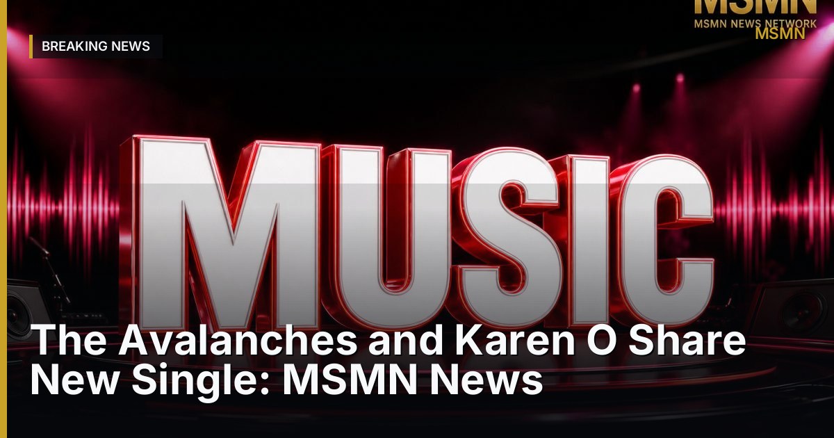 The Avalanches and Karen O Share New Single: MSMN News — United States — Open Graph