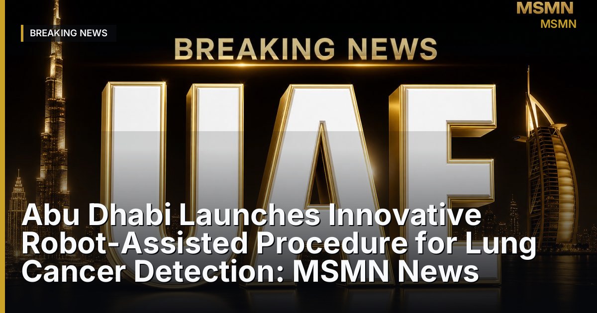 robot-assisted medical technology — Abu Dhabi — Open Graph