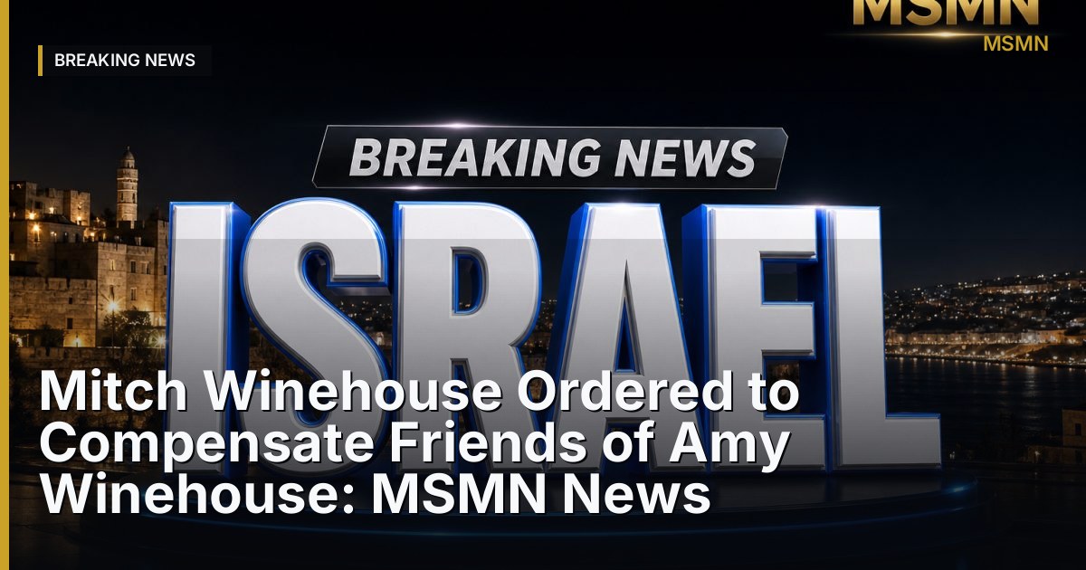 Legal ruling regarding Amy Winehouse's legacy — London — Open Graph
