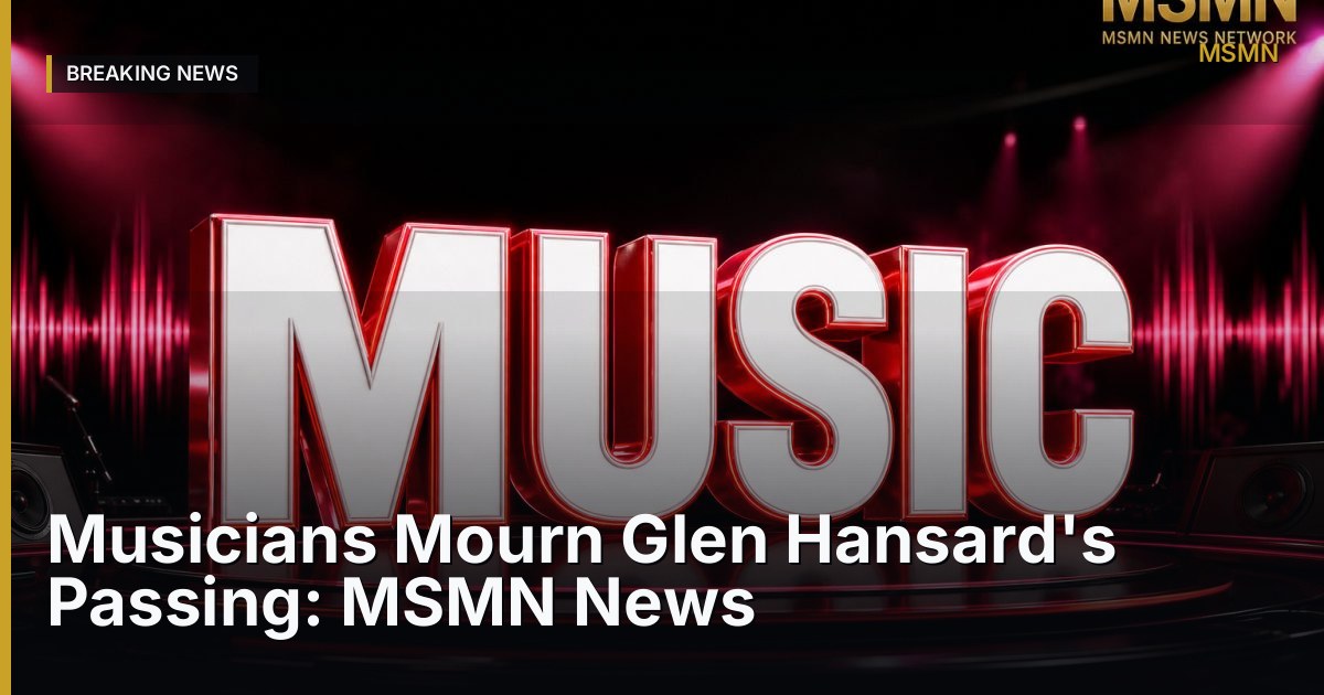 Tributes to Glen Hansard — unspecified — Open Graph