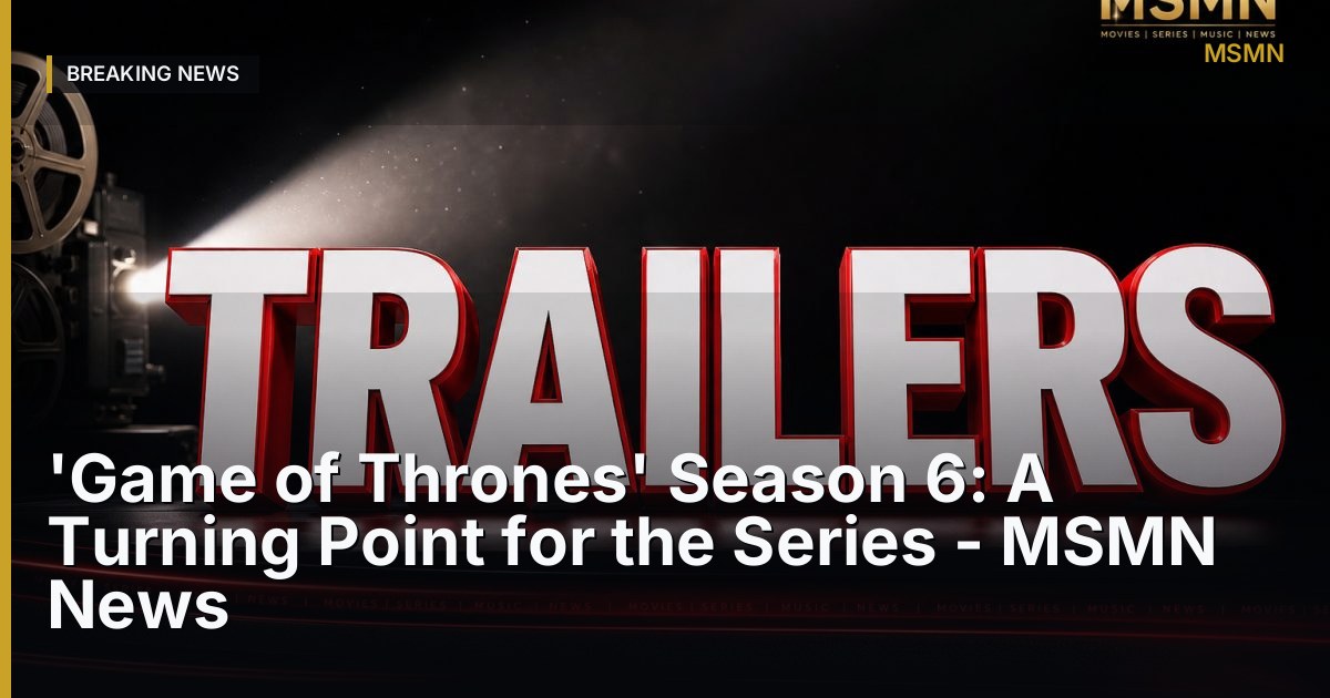 Game of Thrones Season 6 — Westeros — Open Graph