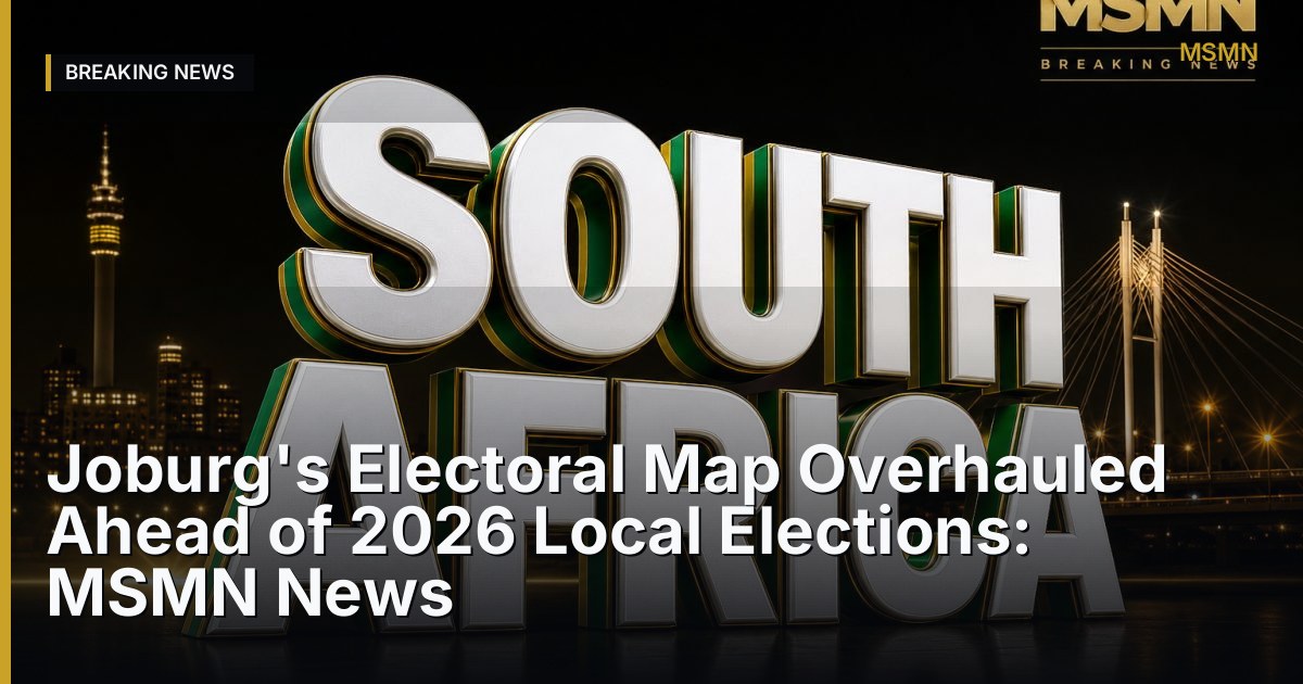 Electoral Map Redraw — Johannesburg — Open Graph