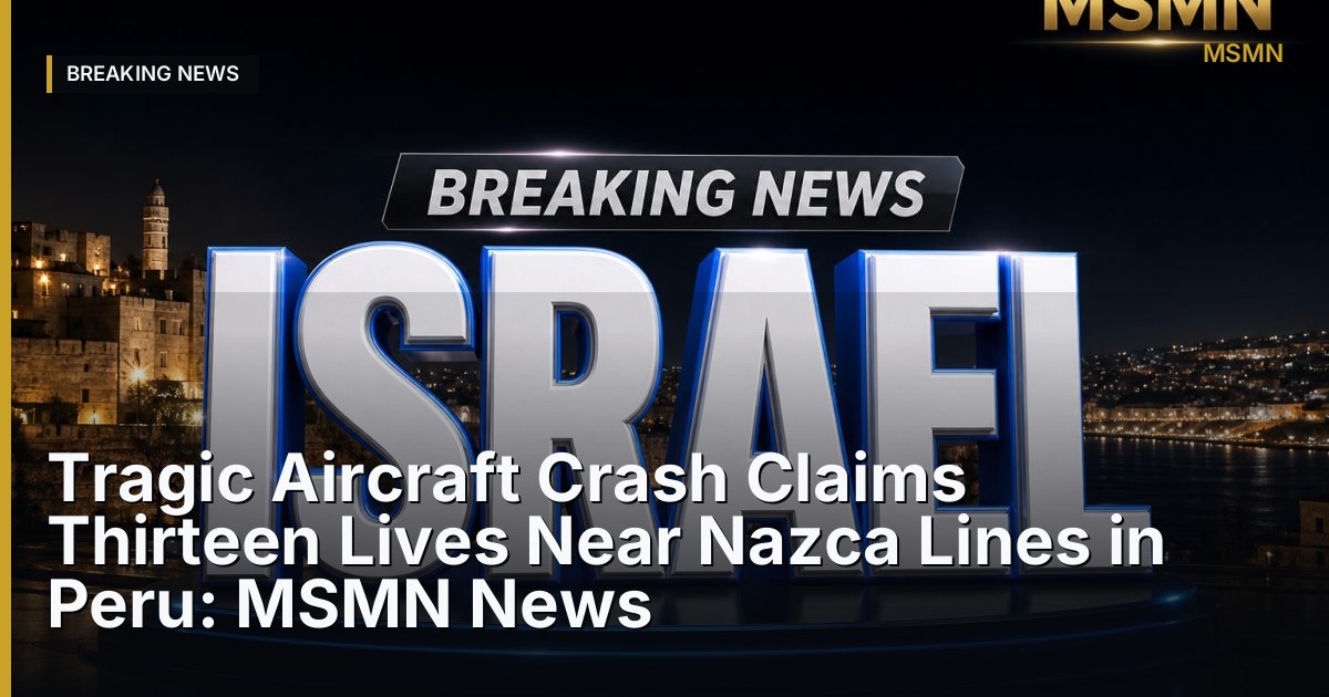 Aircraft Crash — Nazca Lines — Open Graph