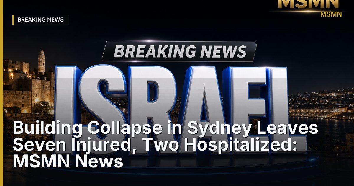 Building Collapse — central Sydney — Open Graph