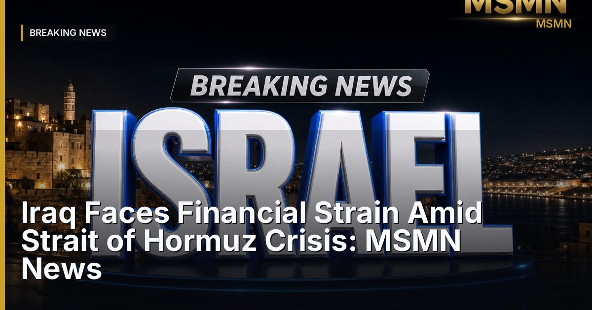 Financial Crisis — Strait of Hormuz — Open Graph