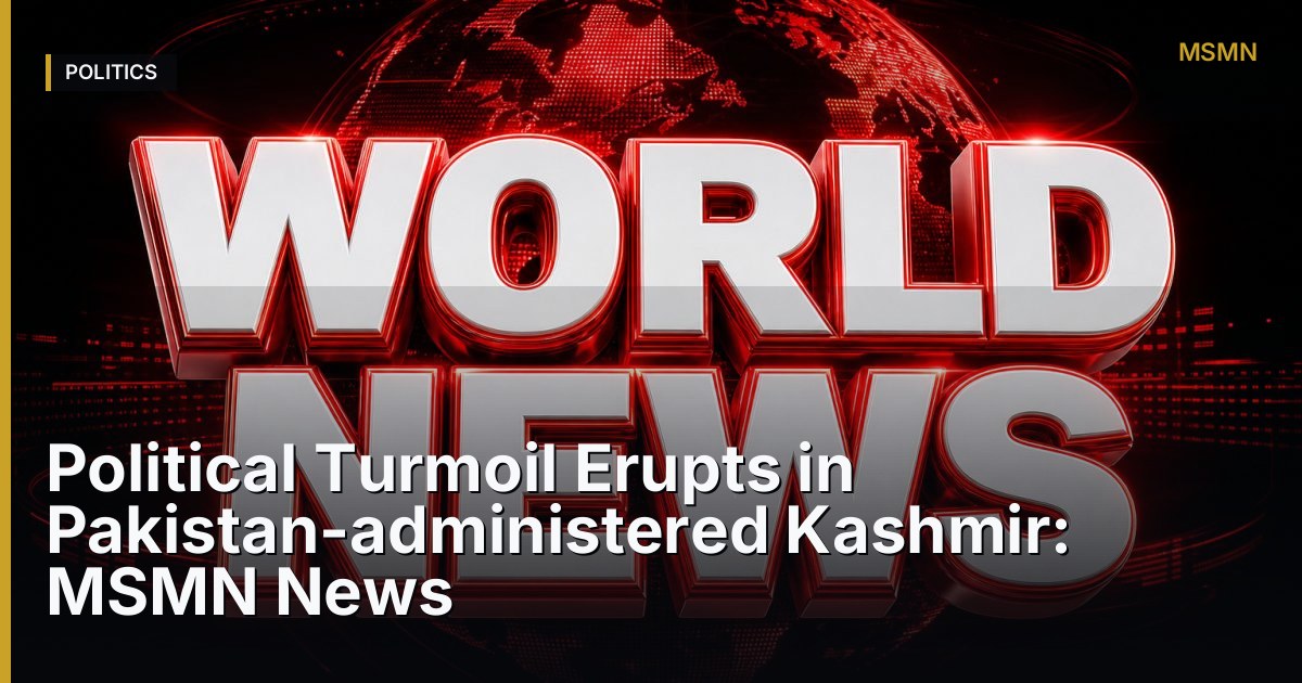 Political Crisis — Pakistan-administered Kashmir — Open Graph