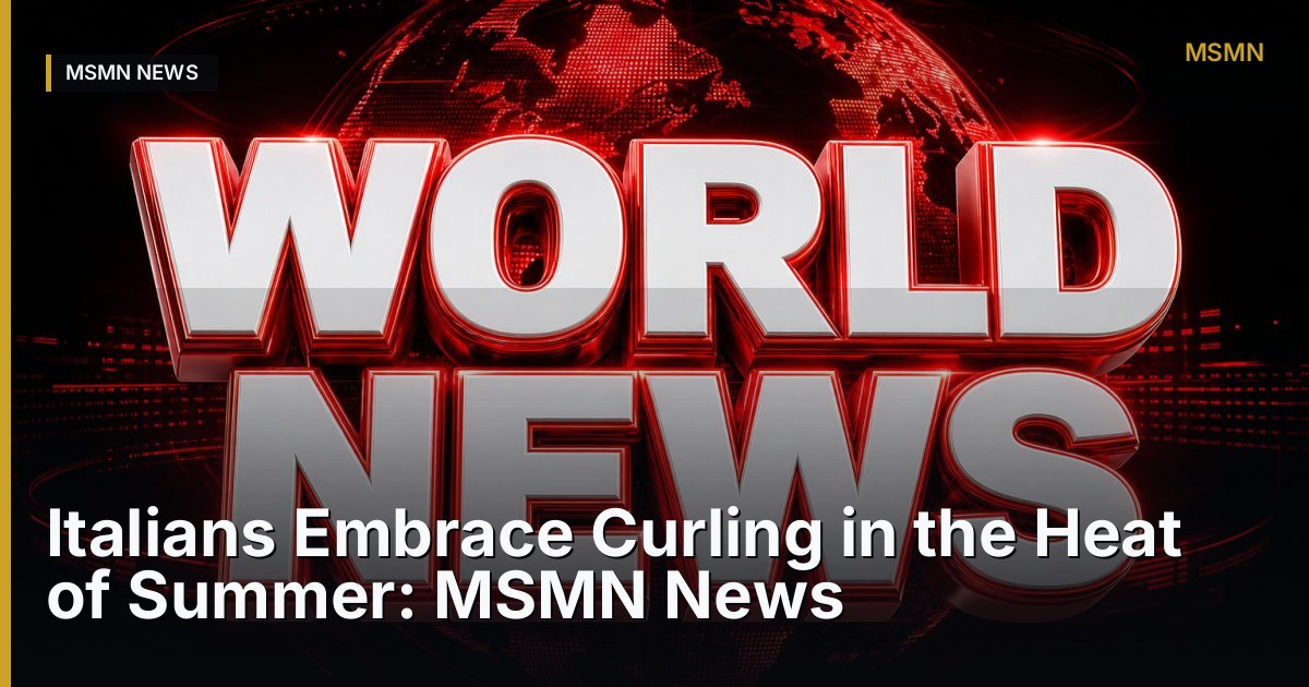 Curling in Summer — Rome — Open Graph