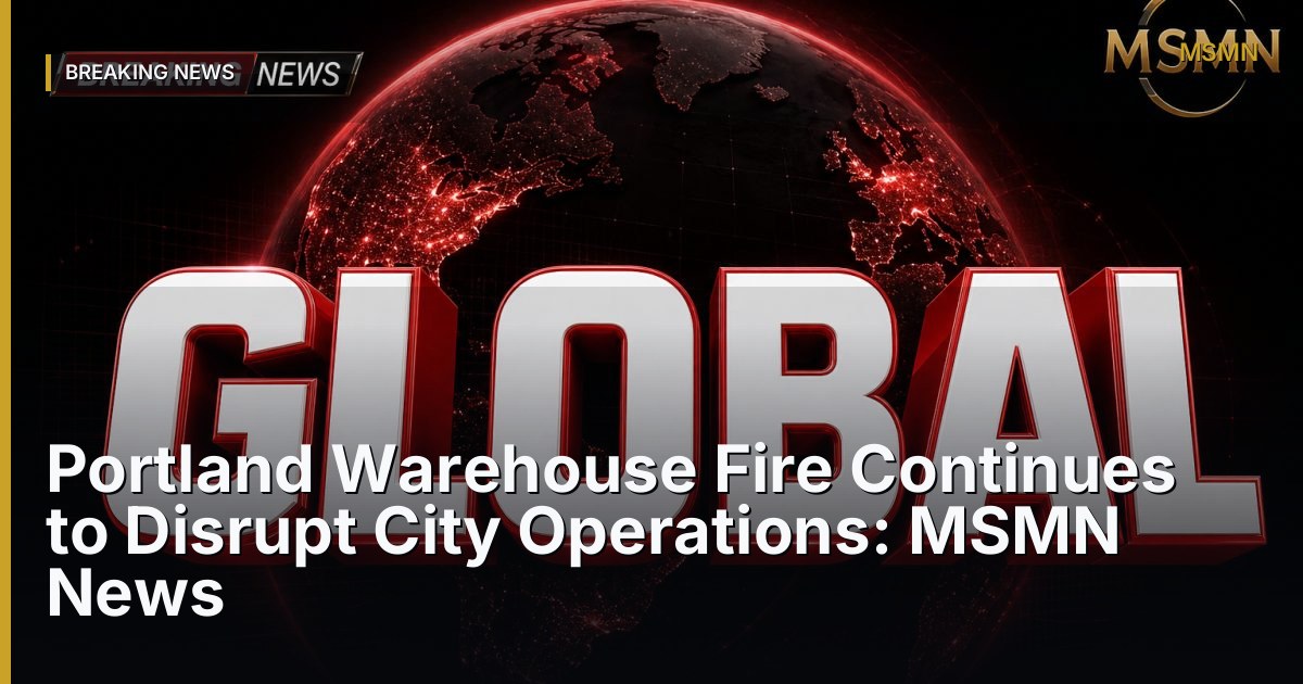Warehouse Fire — Portland — Open Graph