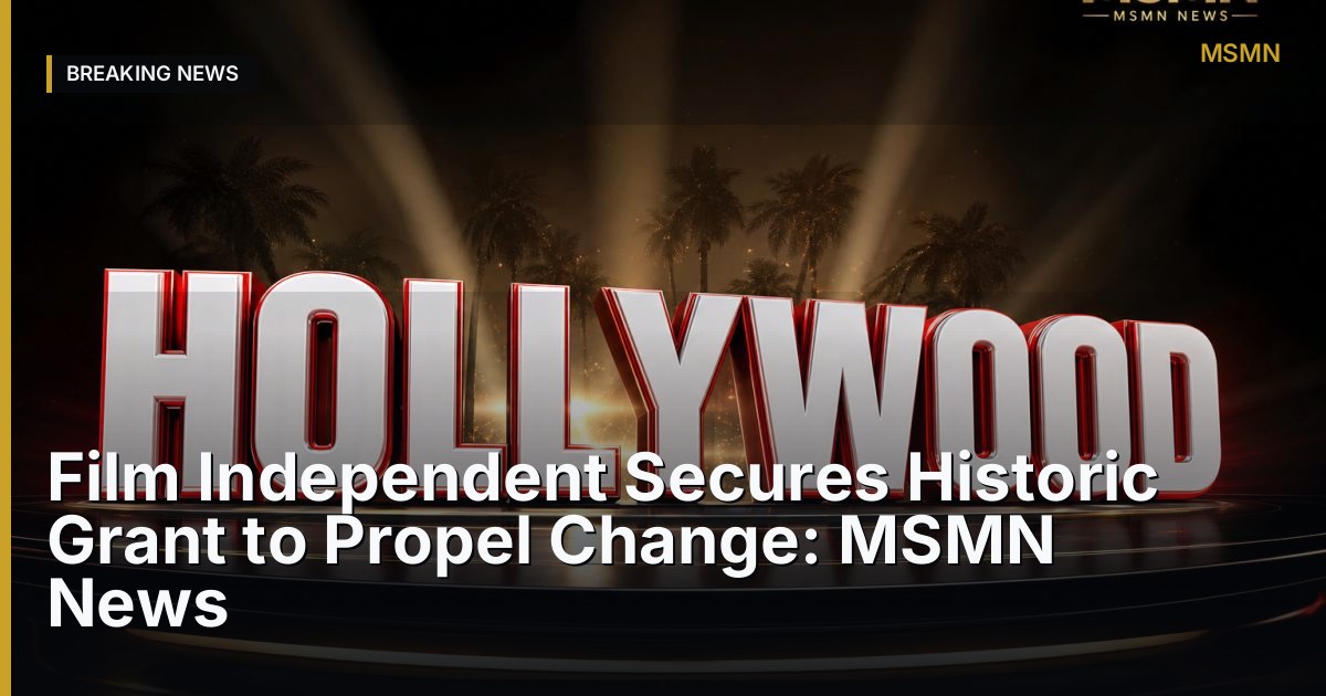 Film Independent Grant — Los Angeles — Open Graph