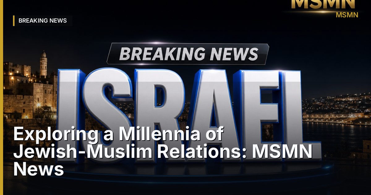 Jewish-Muslim Relations — Israel — Open Graph