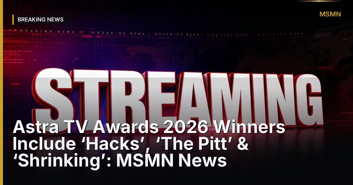 Astra TV Awards 2026 — InterContinental Hotel — Open Graph