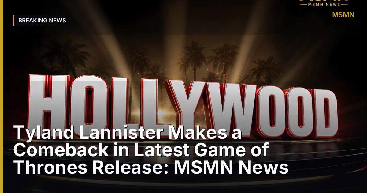 Game of Thrones video game release — Westeros — Open Graph