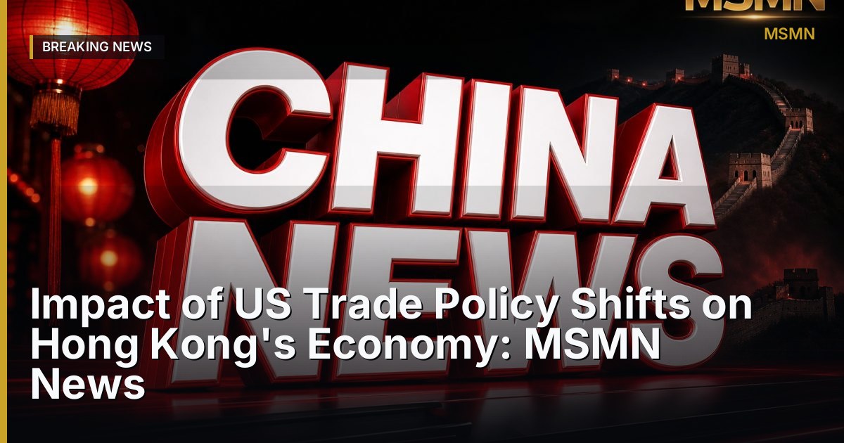 US Trade Policy — Hong Kong — Open Graph