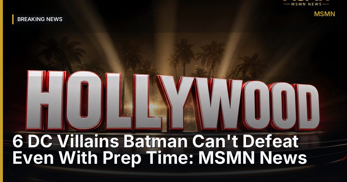 Batman and DC Villains — unspecified — Open Graph