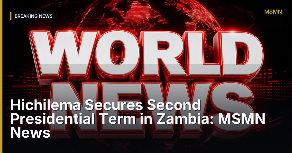 Presidential Election — Zambia — Open Graph