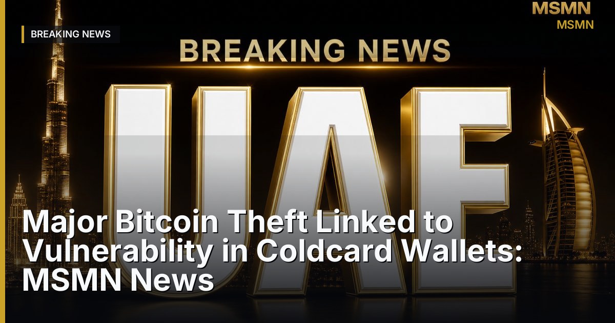Cryptocurrency Security Breach — United Arab Emirates — Open Graph