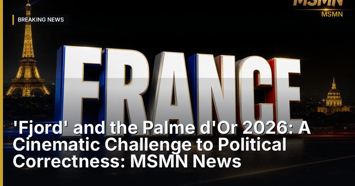 Film and Political Correctness — Cannes — Open Graph