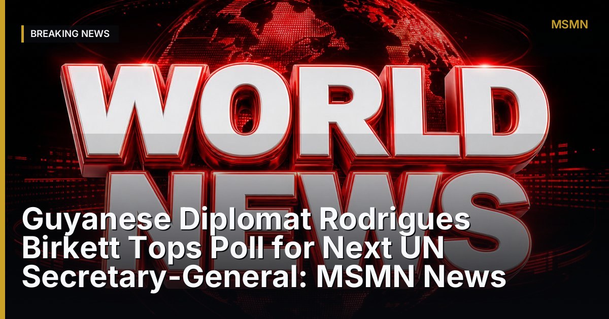 UN Secretary-General Selection — UN Headquarters — Open Graph