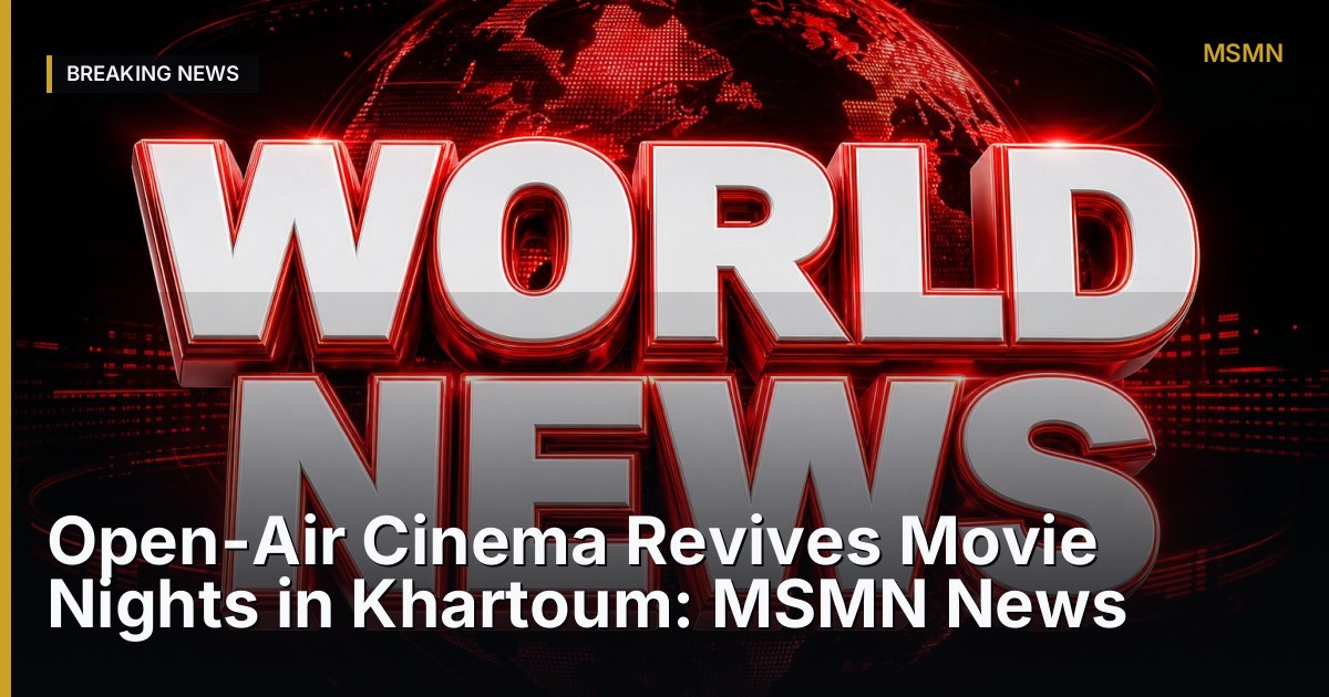 Open-Air Cinema — Khartoum — Open Graph