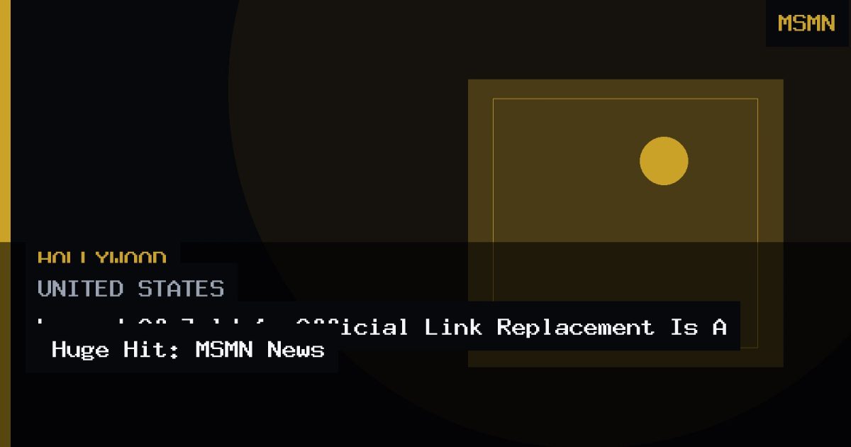 Legend Of Zelda's Official Link Replacement Is A Huge Hit: MSMN News — United States — Open Graph