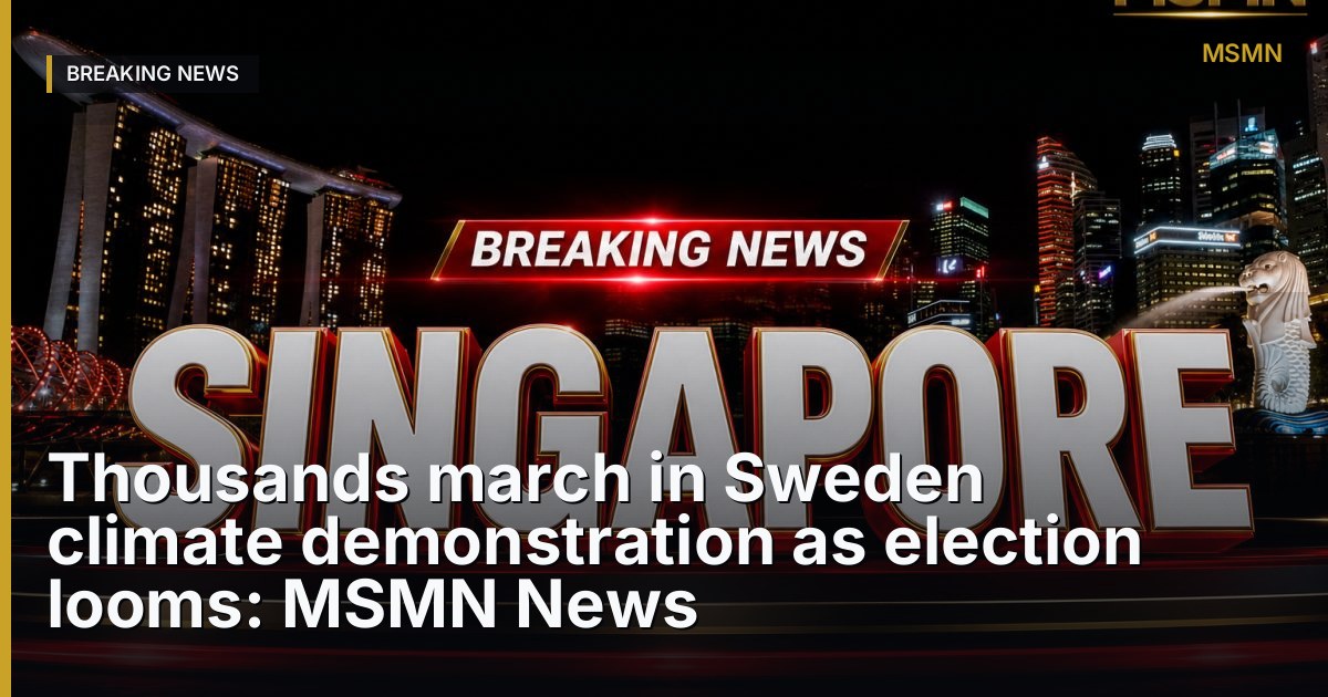 Climate Demonstration — Sweden — Open Graph