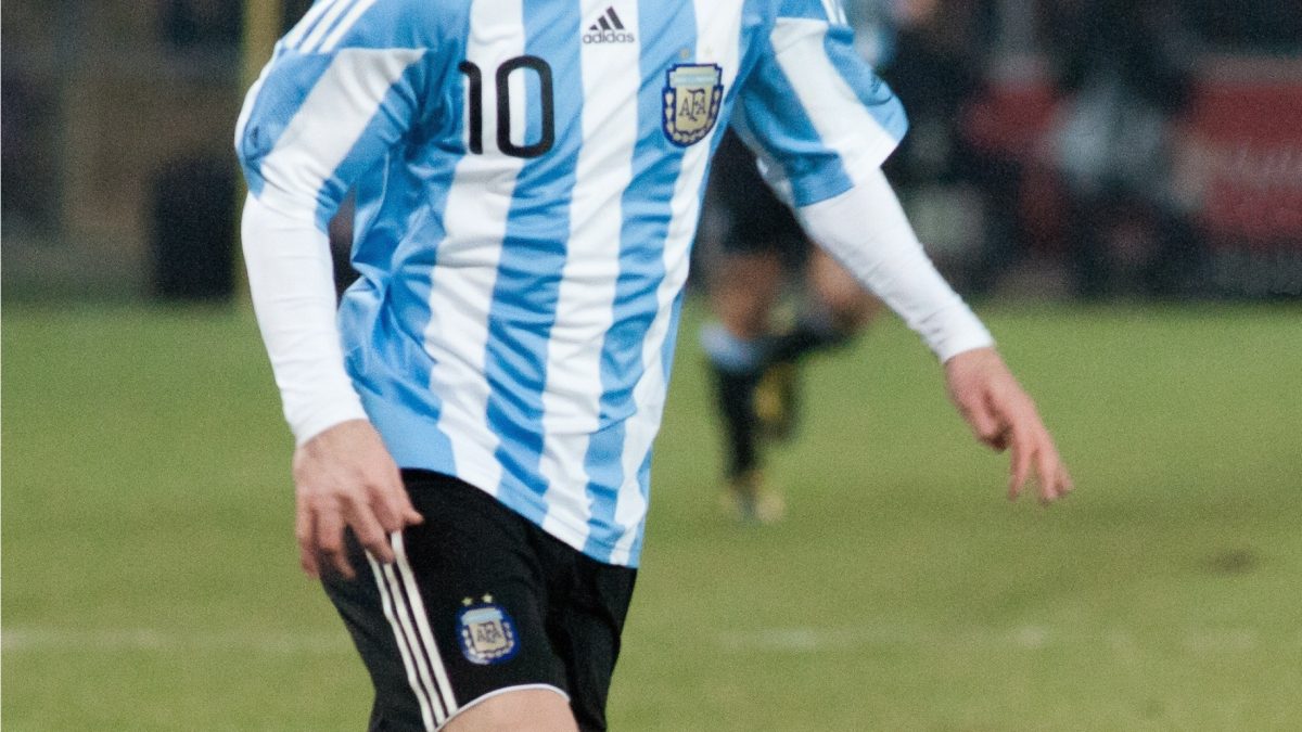 Lionel Messi, player of Argentina national football team.