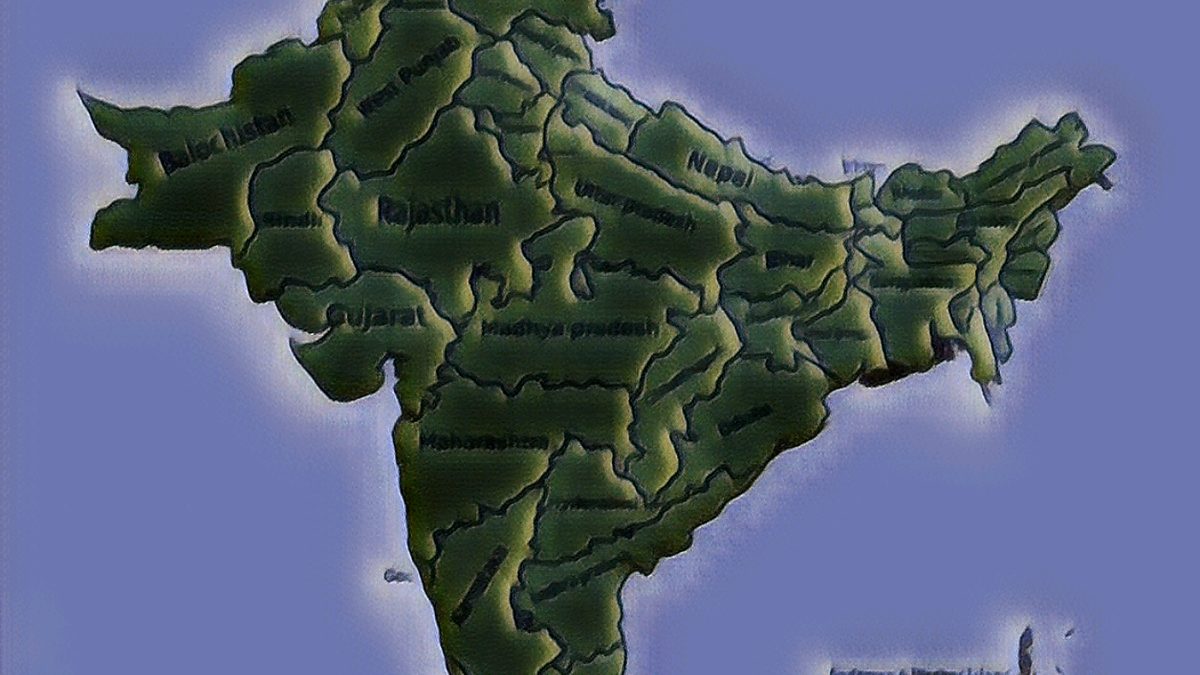 Map of Greater Pakistan/ Pakistani Irredentism