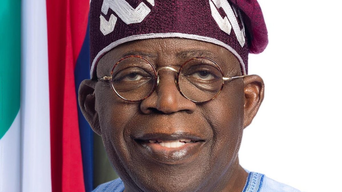 The official portrait of Bola Ahmed Tinubu, the President of Nigeria