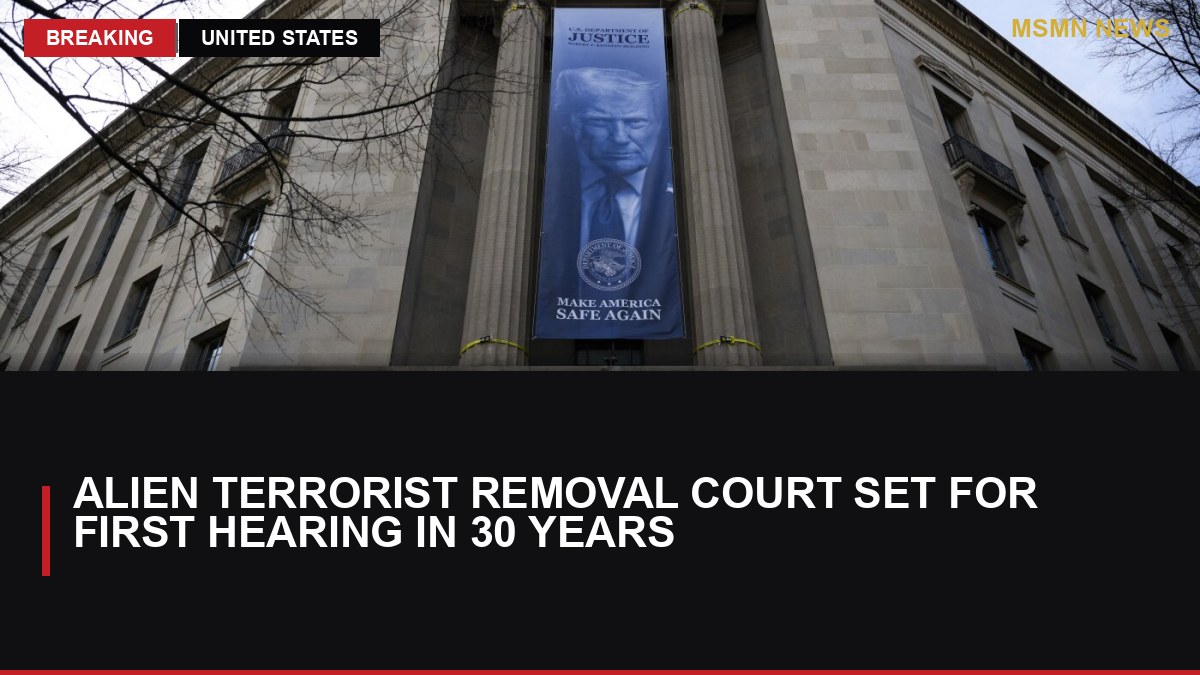 Alien Terrorist Removal Court Set for First Hearing in 30 Years: MSMN News — image from NPR News