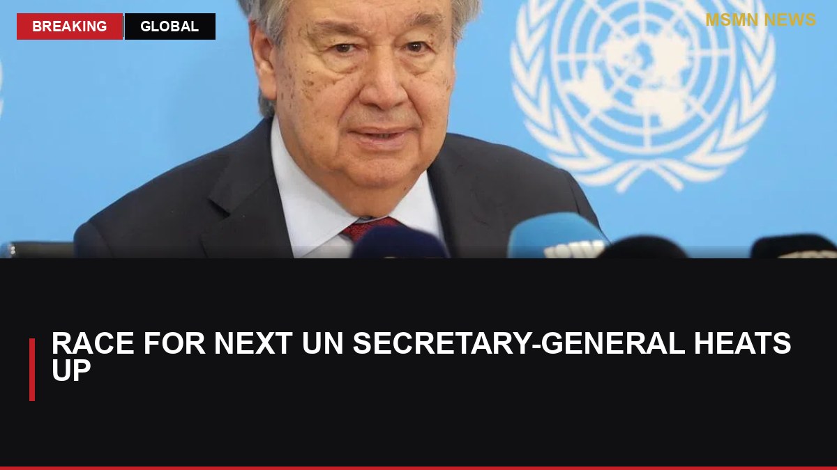 Race for Next UN Secretary-General Heats Up: MSMN News — image from Straits Times World