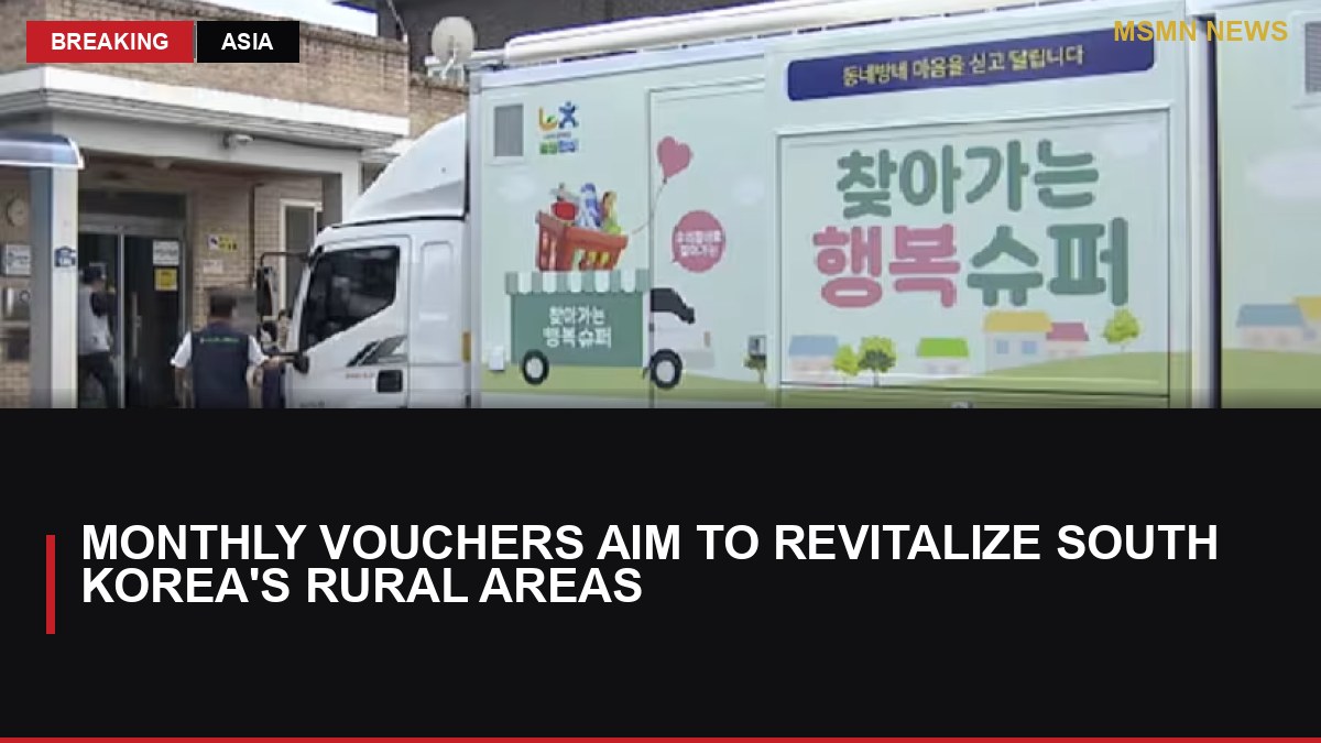 Monthly Vouchers Aim to Revitalize South Korea's Rural Areas: MSMN News — image from Channel News Asia