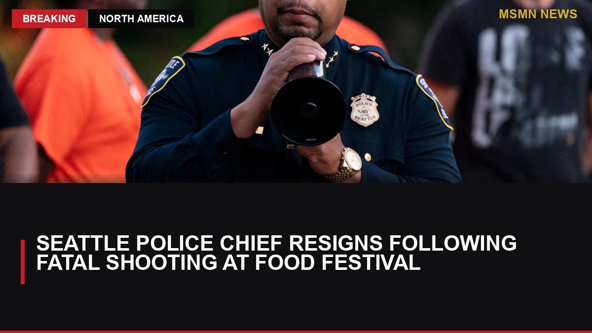 Seattle Police Chief Resigns Following Fatal Shooting at Food Festival: MSMN News — image from Al Jazeera English