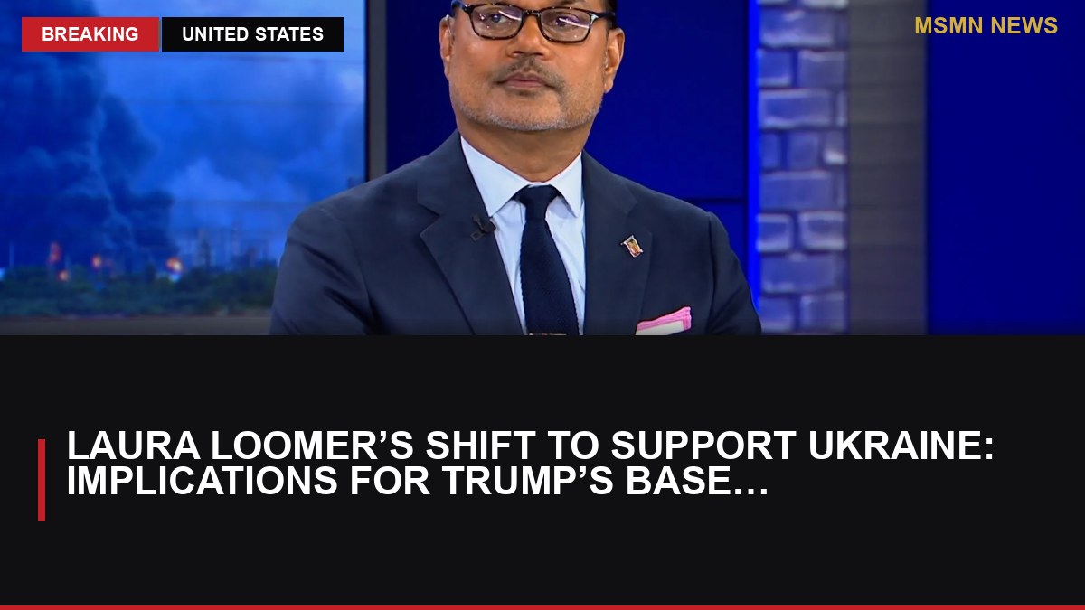 Laura Loomer’s Shift to Support Ukraine: Implications for Trump’s Base and 2024 Campaign: MSMN News — image from Al Jazeera English