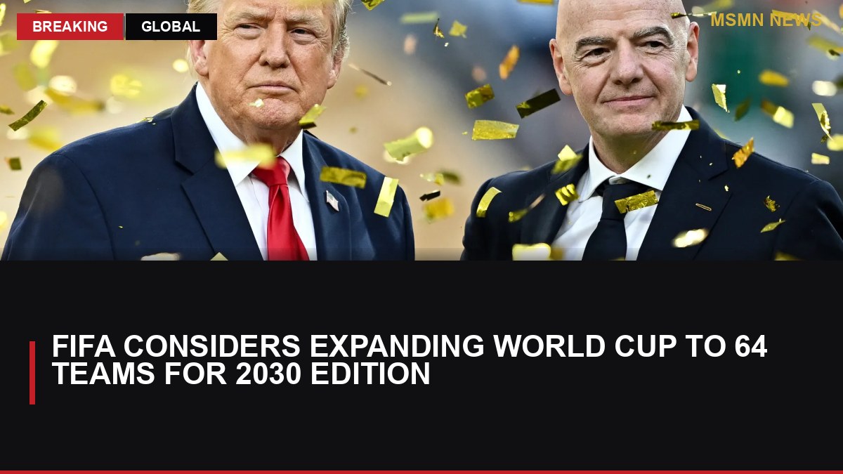 FIFA Considers Expanding World Cup to 64 Teams for 2030 Edition: MSMN News — image from Al Jazeera English