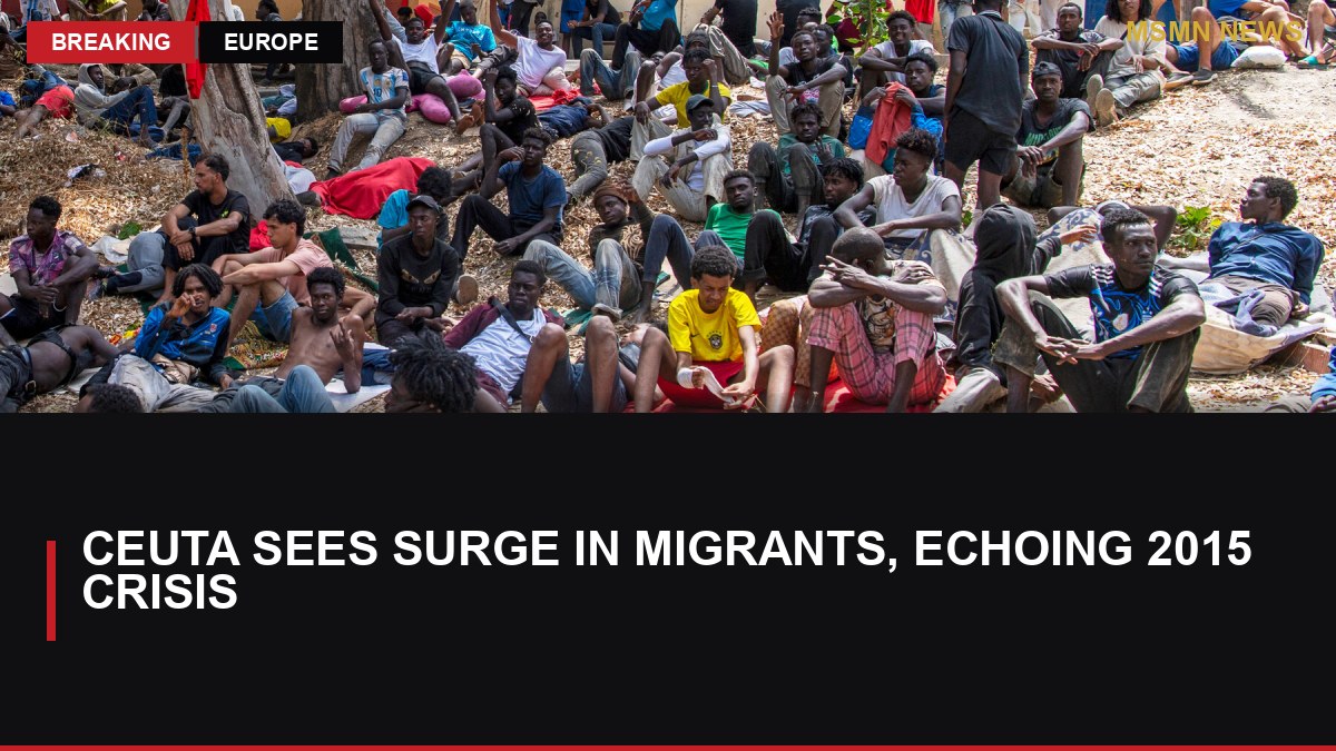 Ceuta Sees Surge in Migrants, Echoing 2015 Crisis: MSMN News — image from NYT World