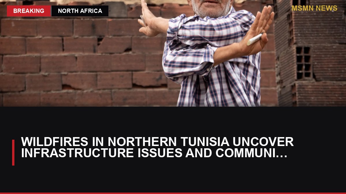 Wildfires in Northern Tunisia Uncover Infrastructure Issues and Community Struggles: MSMN News — image from Al Jazeera English