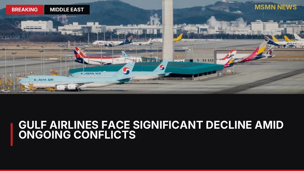 Gulf Airlines Face Significant Decline Amid Ongoing Conflicts: MSMN News — image from Straits Times World
