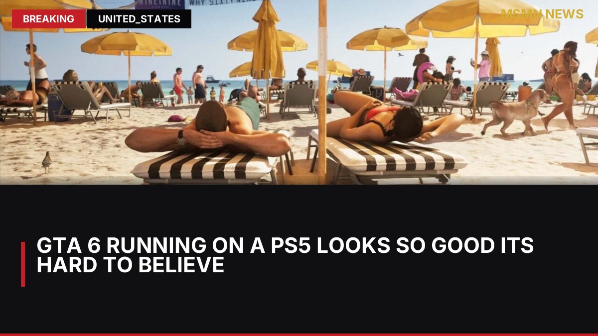 GTA 6 Running On A PS5 Looks So Good Its Hard To Believe: MSMN News — image from Kotaku