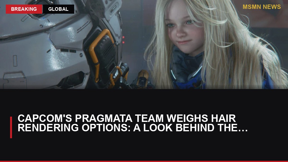 Capcom's Pragmata Team Weighs Hair Rendering Options: A Look Behind the Scenes at Cost-Cutting Decisions: MSMN News — image from Kotaku