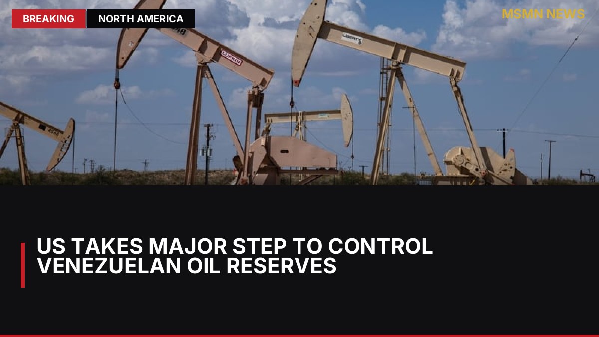 US Takes Major Step to Control Venezuelan Oil Reserves: MSMN News — image from RTE News