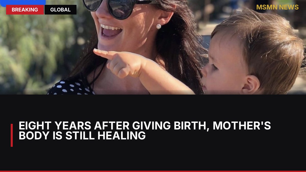Eight years after giving birth, mother's body is still healing: MSMN News — image from ABC Australia