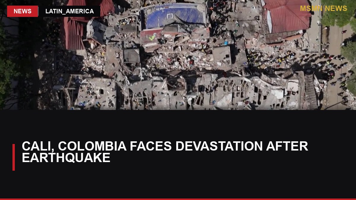 Cali, Colombia Faces Devastation After Earthquake: MSMN News — image from Al Jazeera English