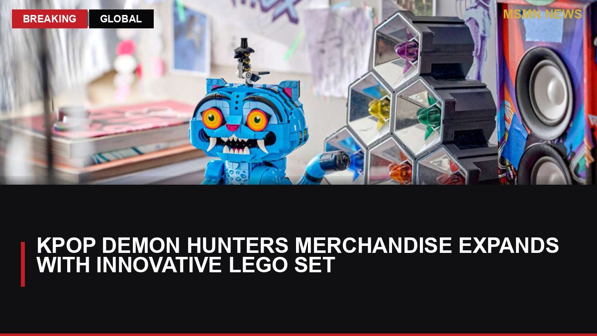 KPop Demon Hunters Merchandise Expands with Innovative Lego Set: MSMN News — image from Hollywood Reporter