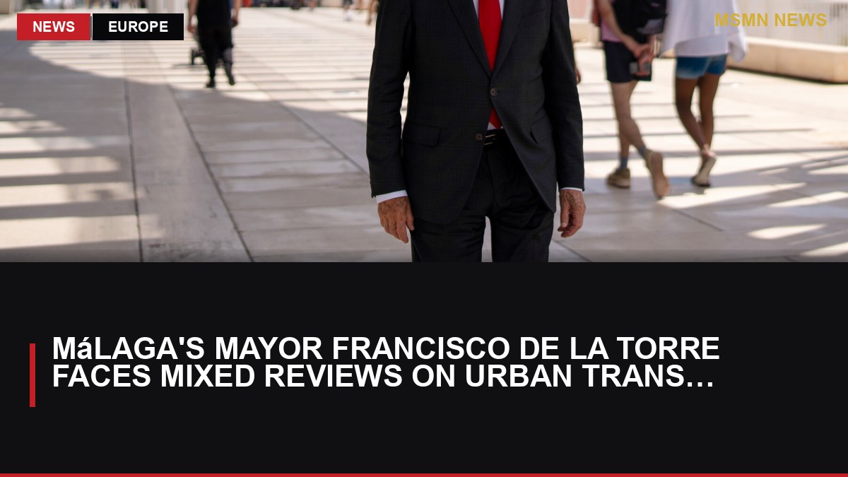 Málaga's Mayor Francisco de la Torre Faces Mixed Reviews on Urban Transformation: MSMN News — image from NYT World