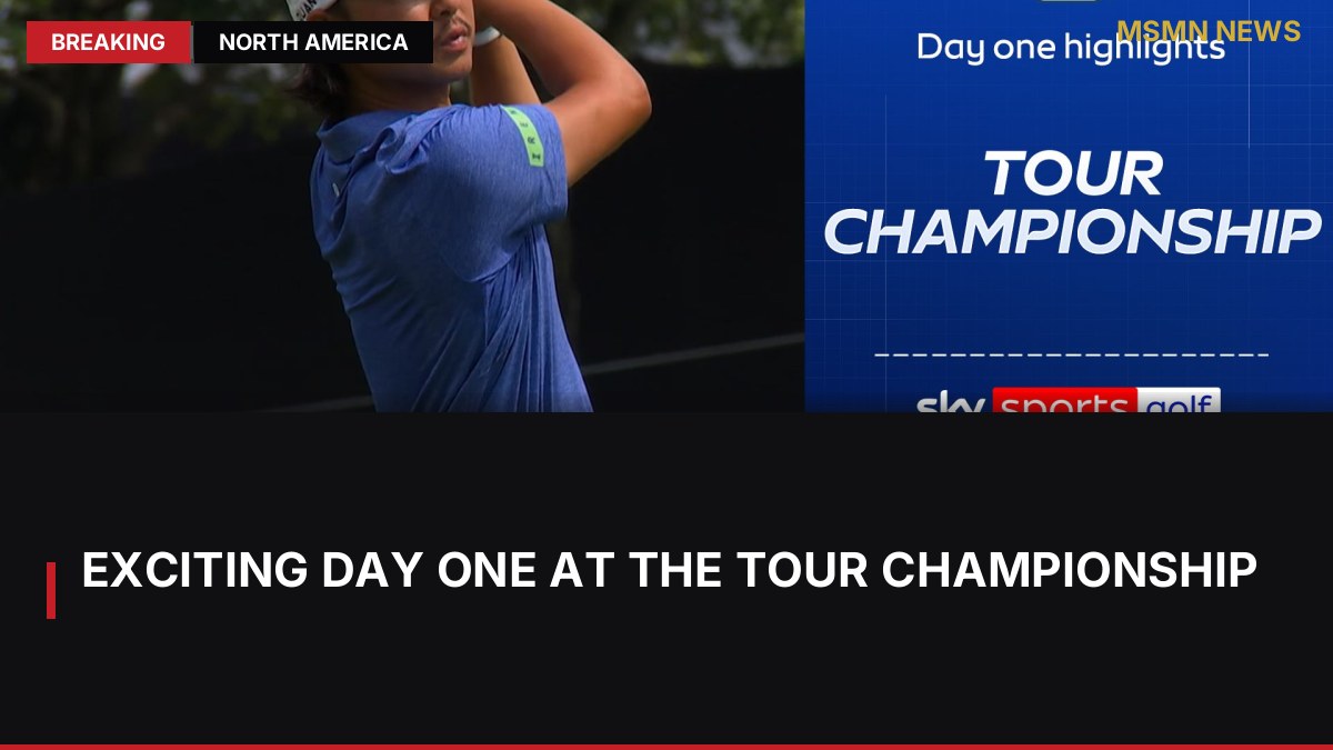 Exciting Day One at the Tour Championship: MSMN News — image from Sky Sports