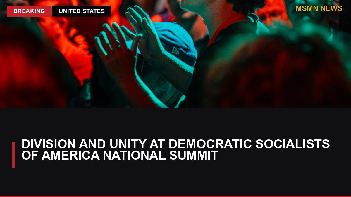 Division and Unity at Democratic Socialists of America National Summit: MSMN News — image from NYT US