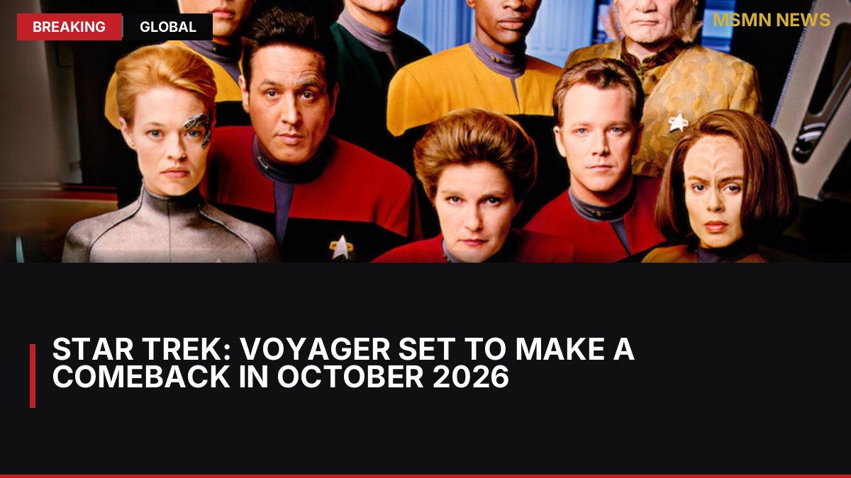 Star Trek: Voyager Set to Make a Comeback in October 2026: MSMN News — image from ScreenRant