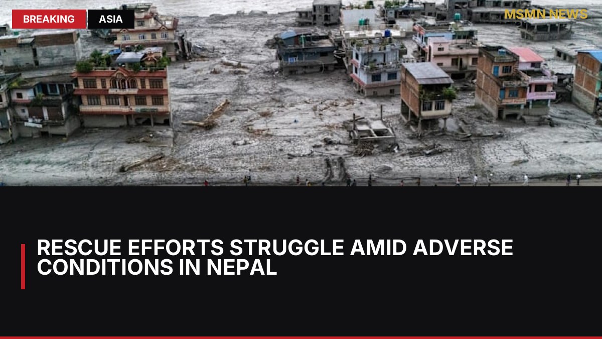 Rescue Efforts Struggle Amid Adverse Conditions in Nepal: MSMN News — image from Channel News Asia