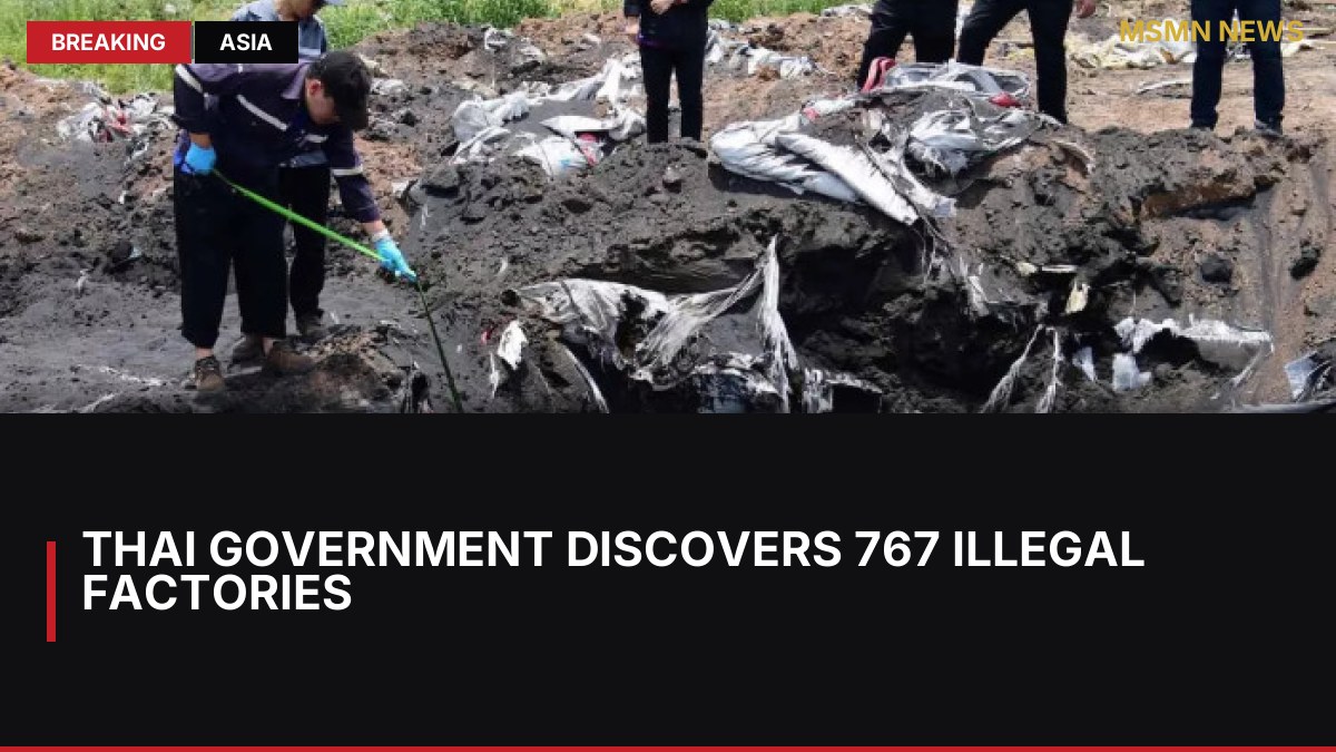 Thai Government Discovers 767 Illegal Factories: MSMN News — image from Bangkok Post