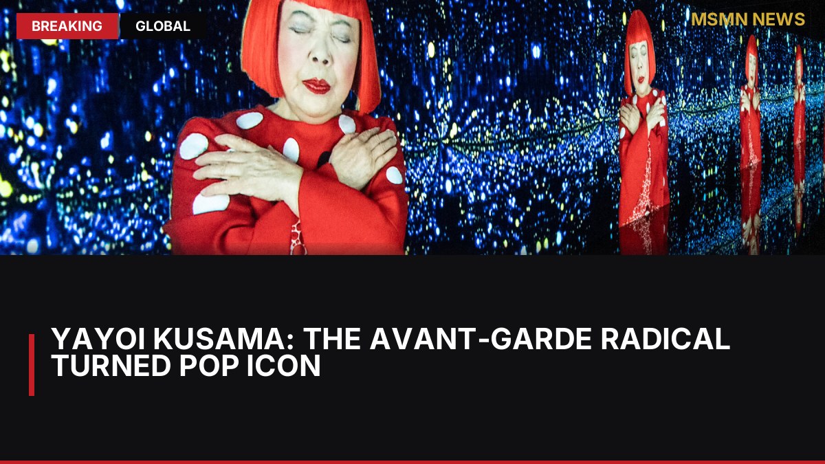 Yayoi Kusama: The Avant-Garde Radical Turned Pop Icon: MSMN News — image from NYT World
